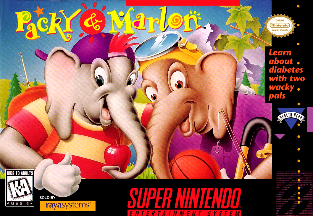 Packy & Marlon box art