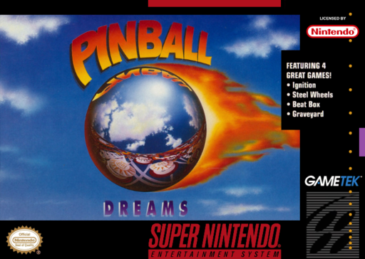 Pinball Dreams box art