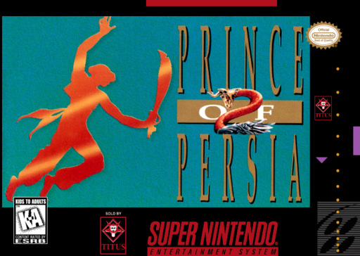 Prince of Persia 2: The Shadow and the Flame box art