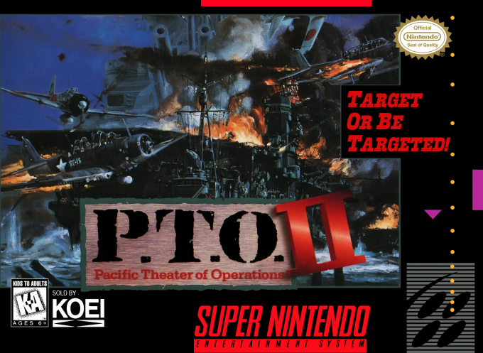P.T.O. II: Pacific Theater of Operations box art