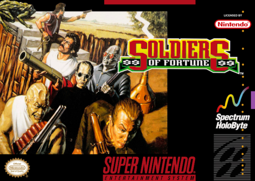 Soldiers of Fortune box art
