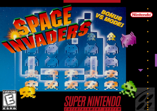 Space Invaders box art