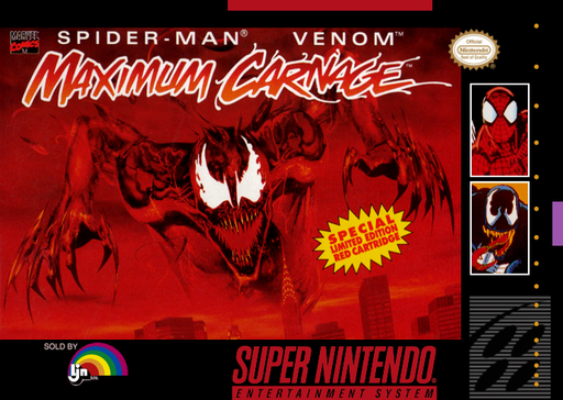 Spider-Man & Venom: Maximum Carnage box art