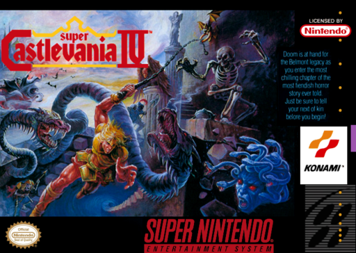 Super Castlevania IV box art