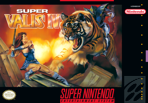 Super Valis IV box art