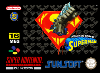 Superman box art