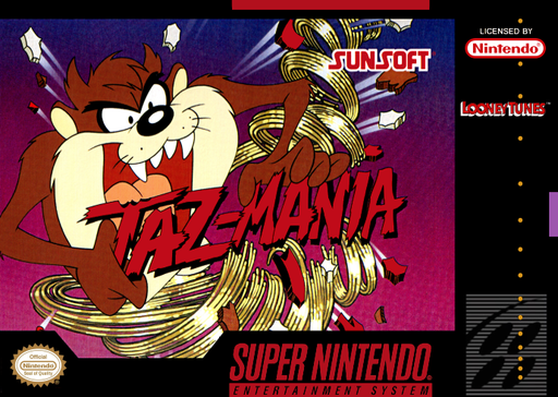 Taz-Mania box art