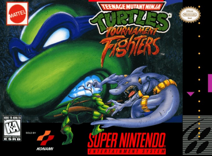 Teenage Mutant Ninja Turtles: Tournament Fighters box art