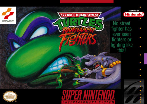 Teenage Mutant Ninja Turtles: Tournament Fighters box art