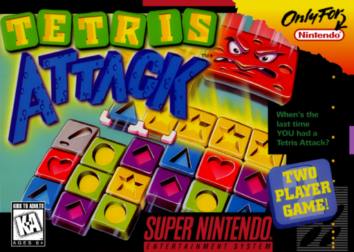 Tetris Attack box art
