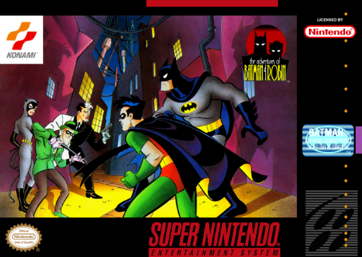 The Adventures of Batman and Robin box art