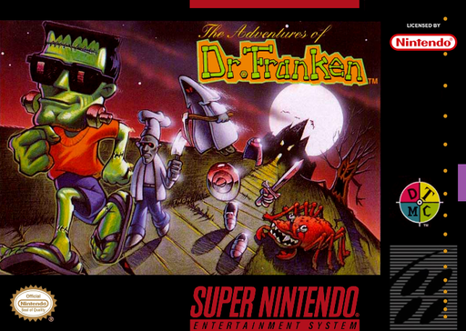 The Adventures of Dr. Franken box art
