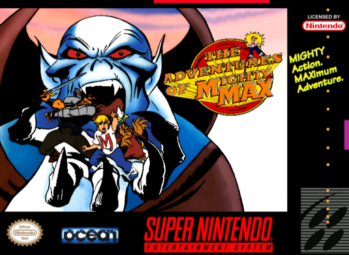 The Adventures of Mighty Max box art