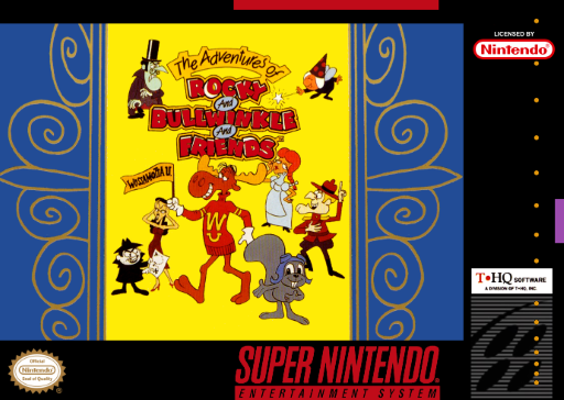 The Adventures of Rocky and Bullwinkle and Friends box art