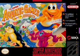 The Super Aquatic Games Starring the Aquabats box art