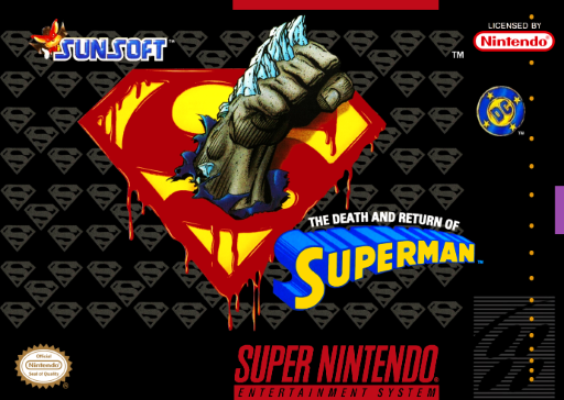 The Death and Return of Superman box art