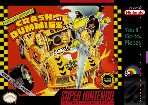 The Incredible Crash Dummies box art