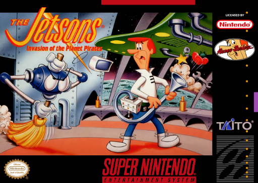 The Jetsons: Invasion of the Planet Pirates box art