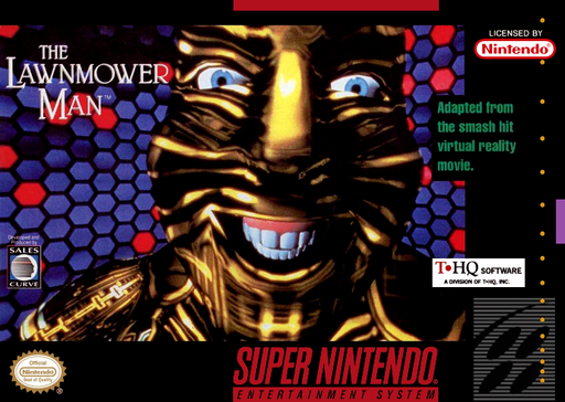 The Lawnmower Man box art