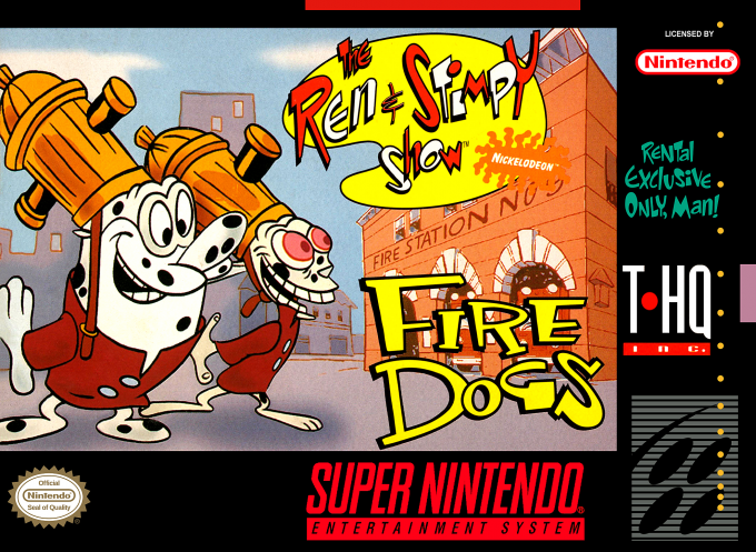 The Ren & Stimpy Show: Fire Dogs box art