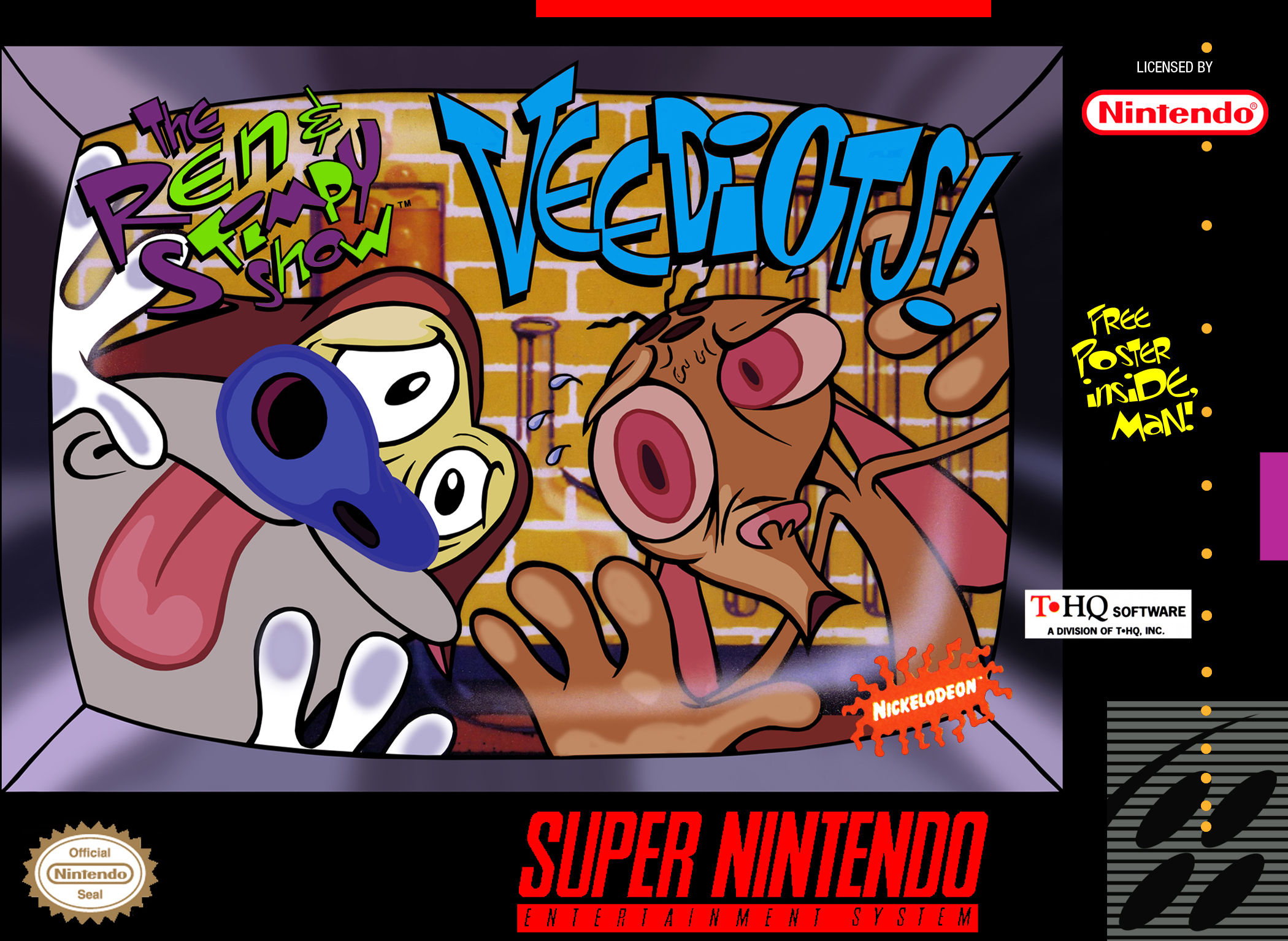 The Ren & Stimpy Show: Veediots! box art