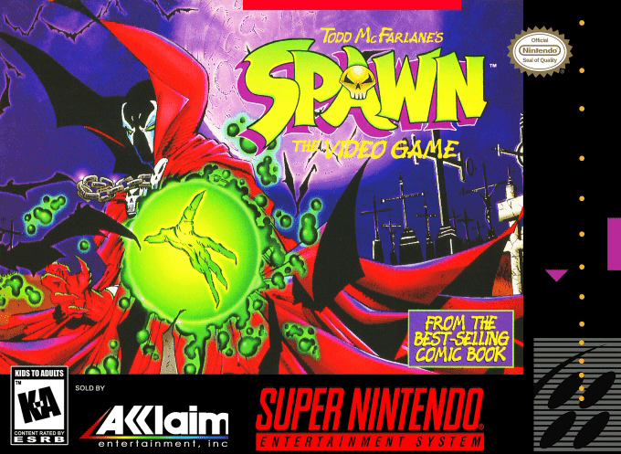 Spawn: The Video Game (Todd McFarlane's) box art