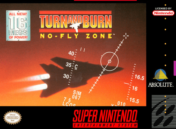 Turn and Burn: No-Fly Zone box art