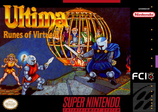 Ultima: Runes of Virtue II box art