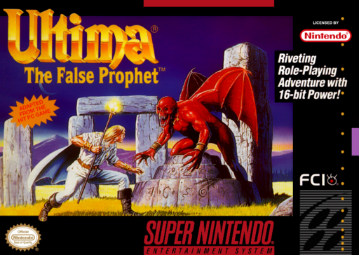 Ultima The False Prophet box art