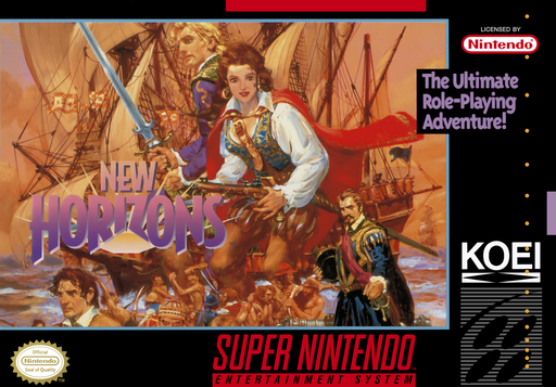 Uncharted Waters: New Horizons box art