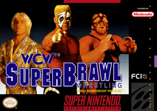 WCW SuperBrawl Wrestling box art