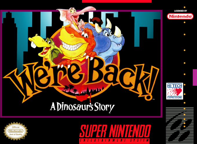 We're Back!: A Dinosaur's Story box art