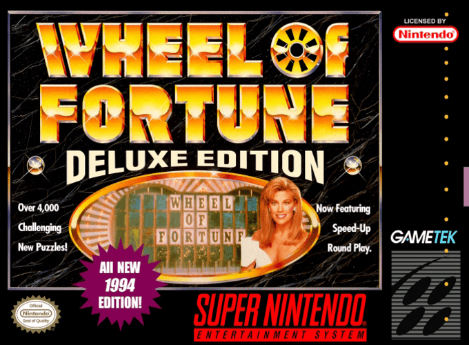 Wheel of Fortune: Deluxe Edition box art