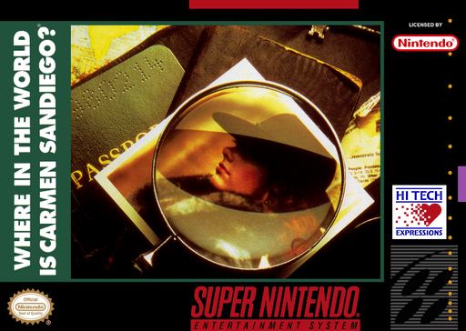 Where in the World Is Carmen Sandiego? box art