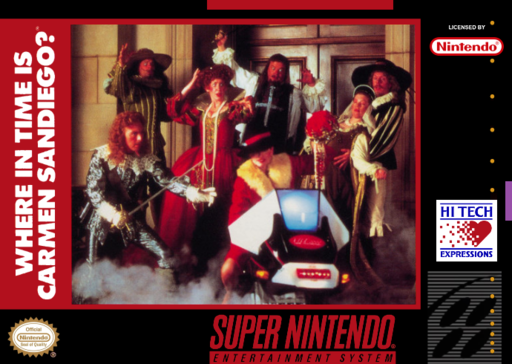 Where in Time is Carmen Sandiego? box art