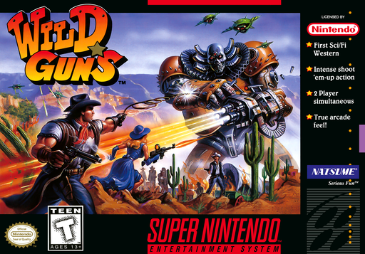 Wild Guns box art