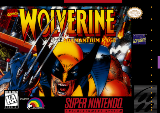 Wolverine: Adamantium Rage box art