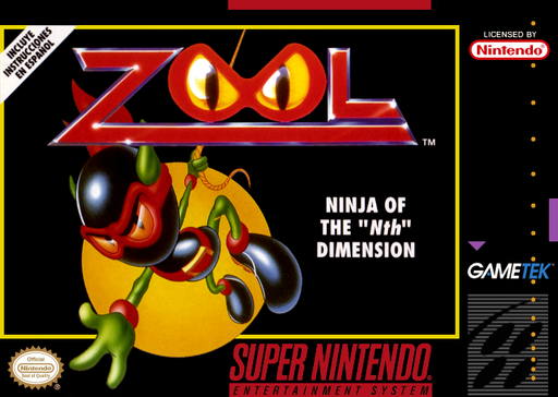 Zool: Ninja of the Nth Dimension box art