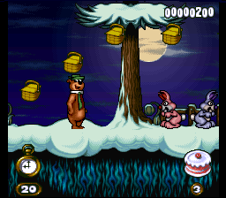Adventures of Yogi Bear gameplay screenshot
