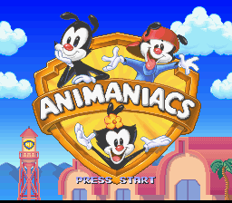 Animaniacs title screen