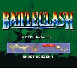 Battle Clash title screen