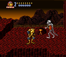 Battletoads In Battlemaniacs gameplay screenshot