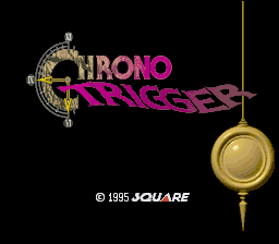 Chrono Trigger title screen