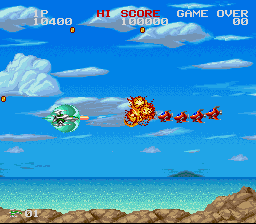 Darius Twin gameplay screenshot