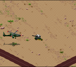 Desert Strike: Return to the Gulf gameplay screenshot