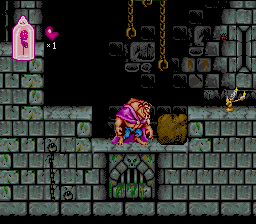 Disney's Beauty and the Beast gameplay screenshot