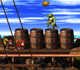 Donkey Kong Country 2: Diddy's Kong Quest gameplay screenshot