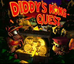 Donkey Kong Country 2: Diddy's Kong Quest title screen