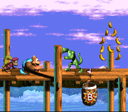 Donkey Kong Country 3: Dixie Kong's Double Trouble! gameplay screenshot
