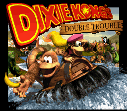 Donkey Kong Country 3: Dixie Kong's Double Trouble! title screen